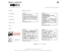 Tablet Screenshot of negrieassociati.it
